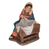 Estátua A Virgem Maria Presépio Del