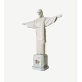 Estátua Cristo Redentor Com Base Pedra