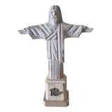 Estátua Cristo Redentor Em Pedra Sabão