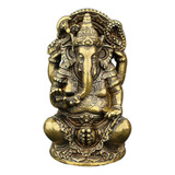 Estátua De Cobre De Lord Ganesha, Elefante Hindu, Estátua