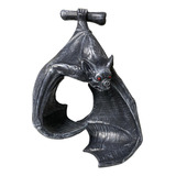 Estátua De Resina De Halloween Castiçal Em Forma De Morcego