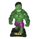 Estátua Decoração Super Herói Hulk Colecionável Em Resina.