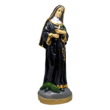 Estatua Devoção Imagem Católica Santa Rita