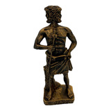 Estátua Estatueta Grega Romana Jano 11cm