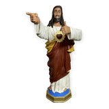 Estátua Jesus Maneiro Em Resina 31cm