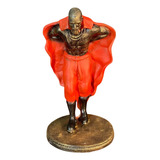 Estatua Marabo Capa Vermelho 15 Cm