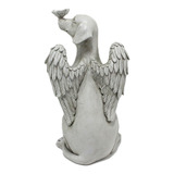 Estátua Memorial Angel Dog Esculpida À