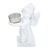 Estatueta De Anjo, Castiçal Retrô, Fofa, Romântica, Decorati