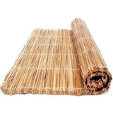 Esteira De Palha Taboa Natural 1,80 - Kit 10un