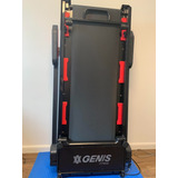 Esteira Elétrica Genis Gt1000 110v Preta E Vermelha