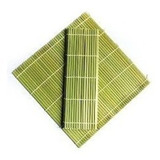 Esteira Enrolar Sushi Quadrado Bambu 27cm