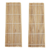 Esteira Sushi Mat Sudare Bambu Kit