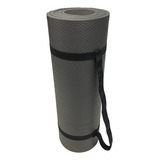 Esteirinha Colchonete Yoga Exercícios (200 X 52 X 10mm) Cor Preto