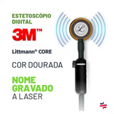 Estetoscópio Digital Core Littmann + Nome