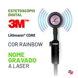 Estetoscópio Digital Core Littmann + Nome