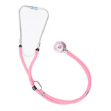 Estetoscópio Duplo Rappaport Adulto E Infantil P.a Med Cores Cor Rosa Pink