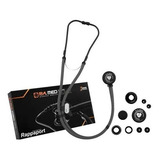 Estetoscópio Duplo Rappaport Cinza Black P.a Med Est520
