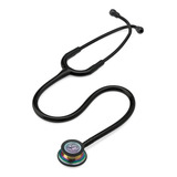 Estetoscópio Littmann Classic Ill Preto Arco Íris 5870 - 3m