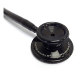 Estetoscópio Mdf Acoustica Adulto All Black Cor Preto