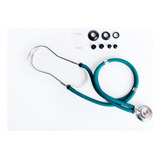 Estetoscopio Verde Rappaport Cardio Premium Tubo Duplo