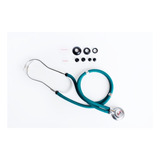 Estetoscopio Verde Rappaport Cardio Premium Tubo Duplo