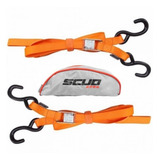 Esticador Presilha + 2 Gancho Cinta Extensor Scud Laranja
