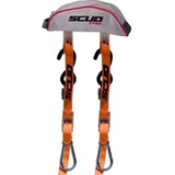 Esticador Presilha + Mosquetão Cinta Extensor Scud Laranja