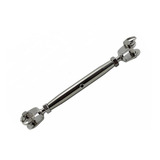 Esticador Tubular Fechado Manilha Aço Inox 316 10mm M10