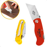 Estilete Trapezoidal Dobrável Profissional Multiuso +lâminas