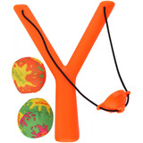 Estilingue Lançador Splash Ball 2 Bolas Brinquedo Piscina