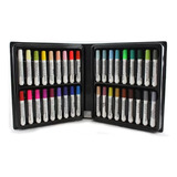 Estojo Caneta Aquarela Magic Color Soft Type 36 Cores 