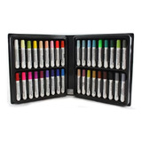 Estojo Caneta Aquarela  Magic Color Soft Type  36 Cores 