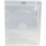 Estojo Capa Box Bluray Transparente Elite Filme 50 Unidades