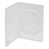 Estojo Capa Dvd Box Amaray Grosso Transparente Kit C/50 Pçs
