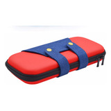Estojo Case Bag Nintendo Switch E Oled Cartuchos Cartões Tf