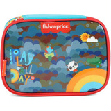 Estojo Escolar 100 Pens Fisher Price By Luxcel Ref 39034 Cor Verde