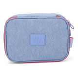 Estojo Escolar Box Grande P/ 100 Lapis Azul Up Up4you