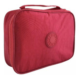 Estojo Escolar Jumbo Juvenil Nylon Tactel Box Grande