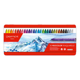 Estojo Giz Aquarelável Caran D´ache Neocolor Ii 30 Cores