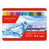 Estojo Giz Aquarelável Neocolor Ii 84 Cores Caran D Ache