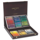 Estojo Giz Aquarelável Neocolor Ii 84 Cores Cx.madeira