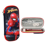Estojo Homem Aranha Spider Man Relevo Efeito 3d Vingadores