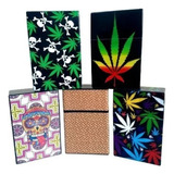 Estojo Porta Cigarros Em Plástico Cigarreira P/ 20 Cigarros 