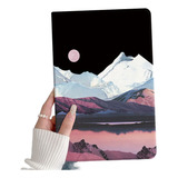 Estojo Snow Mountain Sunrise Para Tab M10/m8