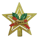 Estrela Enfeite De Natal Para Ponta
