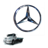 Estrela Grade Cromada Caminhao Mb 1620 Apos 96
