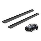 Estribo Alumínio Economic Preto Jeep Compass Até 2024