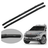 Estribo Bepo Tipo Ranch Preto Fiat Toro 2017 2018 2019 2020