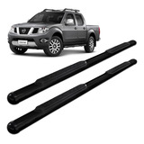 Estribo Frontier 2008 2009 2010 Oval Oblongo Preto Tubolar