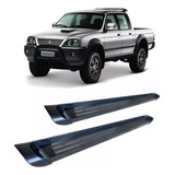 Estribo L200 Sport/outdoor Personalizado Preto Fosco